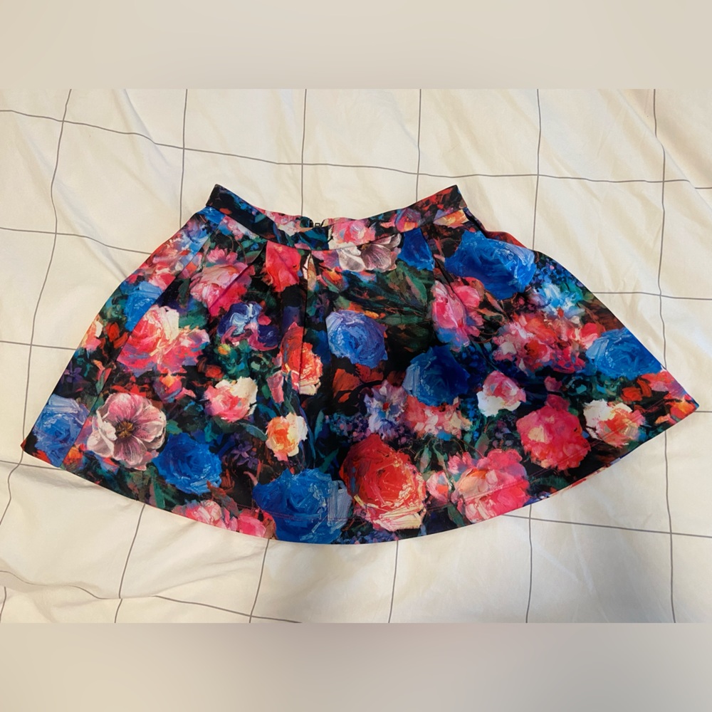 Cute Floral Skirt